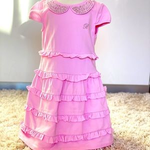 Bluemarine Baby Pink Toddler Girl Dress.